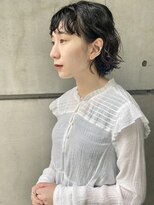 ミー(me.)&nbsp;ニュアンスパーマ＋黒髪ボブ