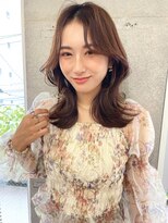 リコバイアフロート(riko by afloat)&nbsp;ショコラアッシュ/韓国ヘアーマロンブラウン/ピンクラベンダー