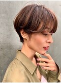 大人かわいい耳かけショート【銀座/有楽町】30代40代50代