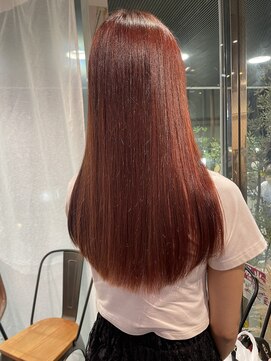 ヘアーアンドメイク ビス(HAIR&MAKE bis) ブリーチなしで最大ピンク♪ピンクブラウン【加藤沙久楽】