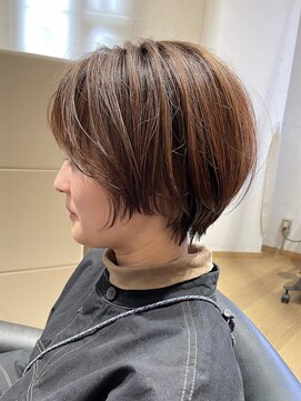 アーカイブ(archive) 大人可愛い小顔ひし形ショート20代～40代◎絶壁解消！