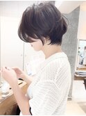 小顔カット/マッシュショート/ショートパーマ/20代/30代/40代