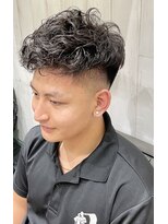 ヨシザワインク プレミアム 横浜 桜木町店(YOSHIZAWA Inc. PREMIUM)&nbsp;メンズツーブロックスパイラルパーマ