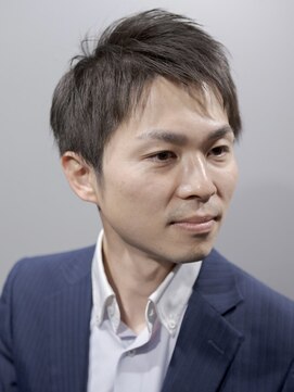 アルム 恵比寿(ARUIM) 爽やかアップバングビジネスマンショート<メンズ/代官山>