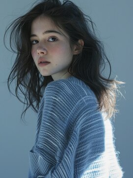 オルソーヘアー(orso hair) orso hair アッシュグレージュ×デジタルパーマ【三国　KUMA】