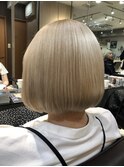 【新宿TOMCAT】ブリーチ毛に縮毛矯正