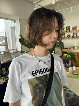 バイマイサイド(BY MY SIDE) 外国人風パーマ