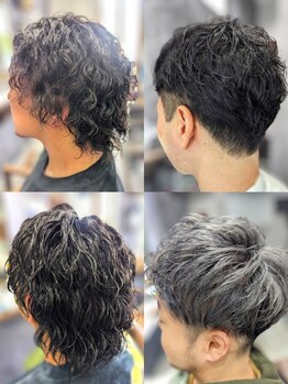 ロムの写真/メンズカットもお任せ！眉カットとのセットメニューで清潔感UP☆トレンドを抑えたスタイルに♪