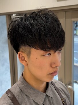 ネイロ 錦糸町(NeiRo) 波巻きスパイラルパーマツイストスパイラルパーマメンズマッシュ