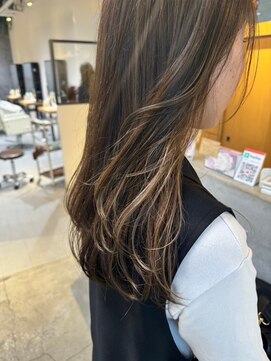 マッシュ グランバーズ 布施(MASHU GRANDVASE) ベージュインナーカラー