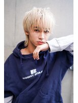 ギークス(GEEKS)&nbsp;【GEEKS渋谷】ブロンド/メンズウルフ/秋カラー/ハイトーン/小顔