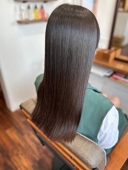 ラフィン(Lafin)の写真/剛毛、細毛、どんな髪質でもOK！今までにない自然なストレートであなたの理想のスタイルを実現♪