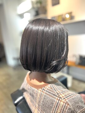 ツムグ 代官山店(TUMUGU) 大人可愛いヘルシースタイル大人ボブ30代40代50代グラボブ#283