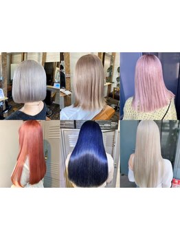 【学割U24♪カット＋フルカラー\6900】ロング料金なし♪オシャレな学生さん必見★ダブルカラーも人気[渋谷]