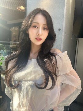 ドットモーダ  町田店(dot. mooda) 【艶カラー×顔周りカット】韓国/韓国ヘア/町田/町田駅/学割