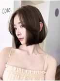 【Cote表参道】20代30代40代大人ボブ/前下がりボブ/ショートボブ