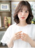 黒髪シースルー前髪小顔くせ毛風3Dレイヤーc6川口20代30代40代