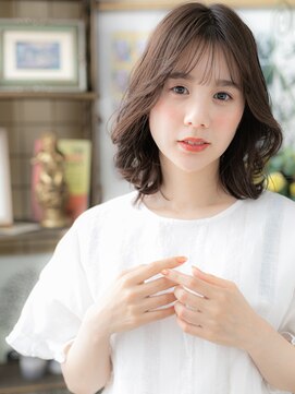 カバーヘア ブリス 川口(COVER HAIR bliss) 黒髪シースルー前髪小顔くせ毛風3Dレイヤーc6川口20代30代40代