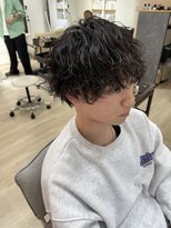 エメヘアデザイン ルイス(Aimer Hair Design Lewis)&nbsp;ツイストスパイラル/メンズパーマ/弘前市