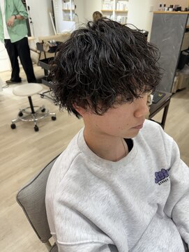 エメヘアデザイン ルイス(Aimer Hair Design Lewis) ツイストスパイラル/メンズパーマ/弘前市