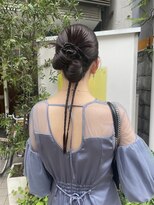 ヒツジ(hitsuji) ヘアセット。