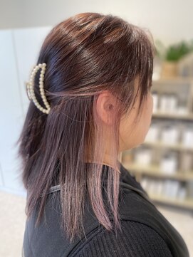 ヘアーズ 住吉店(HAIRZ) 《HAIRZ》大岩真弓　大人女性の上品夏のインナーカラー(^^)