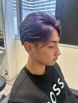 メンズサロン キング 心斎橋店(Men’s salon K!ng) ホワイトメッシュ/ツイスト/ツイスパ/パーマ/メンズ/眉毛/心斎橋