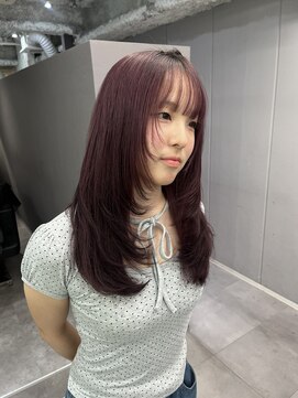 ロテ 名古屋 名駅店(Lote.) ミディアムヘア/暗めカラー/グランマッシュ