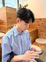 オルカ(ORCA)&nbsp;men's/メンズ/フェザーパーマ/ニュアンス/ダウンパーマ/黒染め