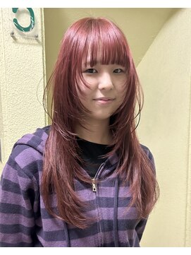 ローレン(LOREN) ミディアムヘア/デザインカラー/フェイスフレーミング/栄/久屋