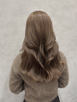 ヘアデザインファブロ イオンモール宮崎店(hair design FABRO.) 【FABRO.宮原】ヘーゼルグレージュカラー×髪質改善カラー