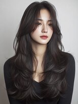 ケシキ 表参道 原宿(kesiki.)&nbsp;バタフライカット/レイヤーカット/シースルー/2wayバング