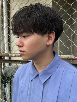 エルマーク 梅田(L-MARK) マッシュ/黒髪/ナチュラルマッシュ/メンズ/ツーブロック