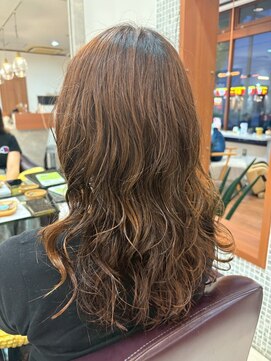 ノット 成田公津の杜(Knot) ダークアッシュ/ミディアムレイヤーカット/成田公津の杜駅