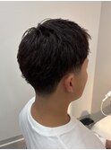 千葉駅MEN’S HAIR/サーフカール/刈り上げセンターパート