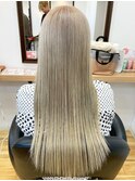 シルクストレート×ホワイトベージュ【鳳】