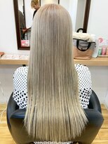 モーラ 鳳店(MOLLA)&nbsp;シルクストレート×ホワイトベージュ【鳳】