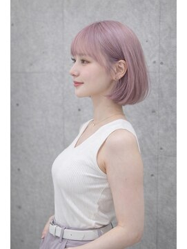 アグ ヘアー ロジェット 松本桐店(Agu hair rojet) ケアブリーチ透明感ピンクベージュ