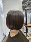 乾かすだけでまとまるボブ/ショートボブ/柏