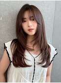 ◎ 韓国顔周り/ハイレイヤーカット/ワンホンレイヤ 一/池袋