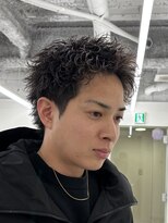 イーラ セカンド(era 2d)&nbsp;スパイキーショート 短髪 ピンパーマ