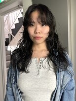 トーカ(tohka)&nbsp;ロングパーマレイヤーパーマくせ毛風パーマニュアンスパーマ