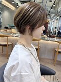アンブレラカラー/ショート/白髪ぼかし/白髪/20代30代40代50代