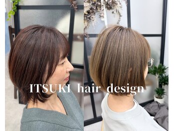 イツキ ヘアーデザイン(ITSUKI hair design)の写真/【白髪を活かす】白髪染めを使わない脱・白髪染め。頭皮にも髪にも優しいカラーでこの先ずっと美しく。
