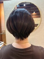 穀雨(Kokuu) 【ショート】大人上品な丸みと艶感ショートボブ