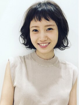 コクーン(Cocoon) #ボルドー#斜め前髪#ワンレン＃3Dカラー#モード