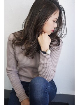 ルモア(RUMOR) Rumor×暗髪・透け感ヘア【ダークグレージュ】