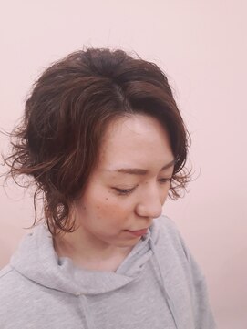 美容サロン シオン 菊水店 クシュッ♪とショート