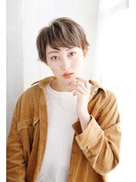 ヘアーアンドスマイル バル(hair&smile Baru)&nbsp;無造作ショートスタイル