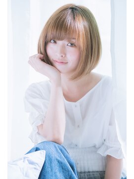 ヴァンクシー バイ ルナ(VANKCY by Luna) ショートボブ 小顔 簡単 デザインカラー 前髪カタログ 20代 30代